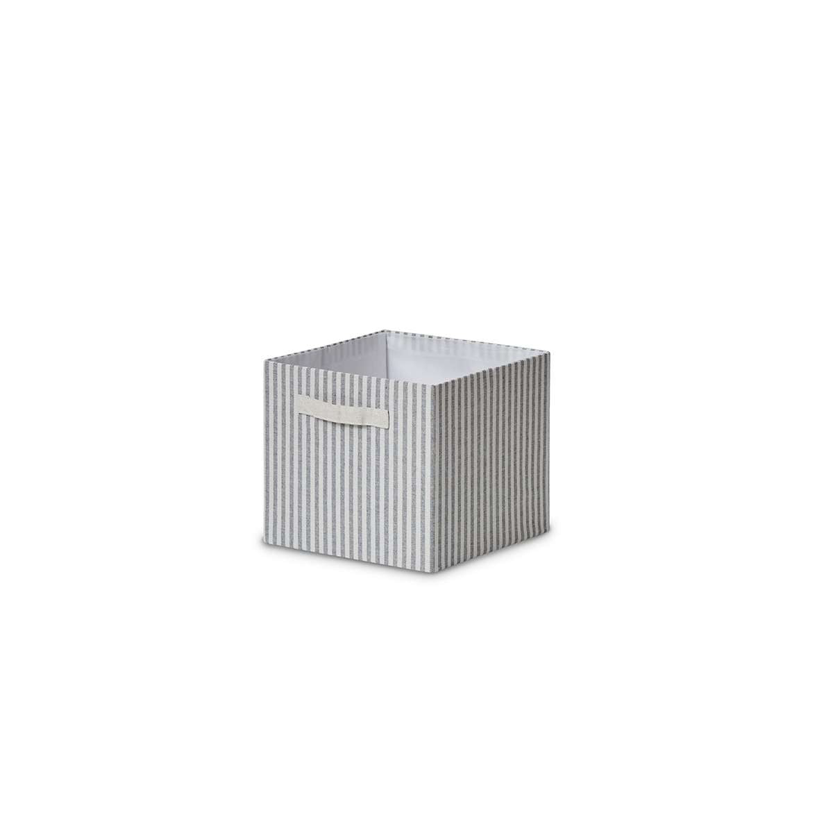 Hamptons Stripe Cube Basket | Storage | Mocka NZ