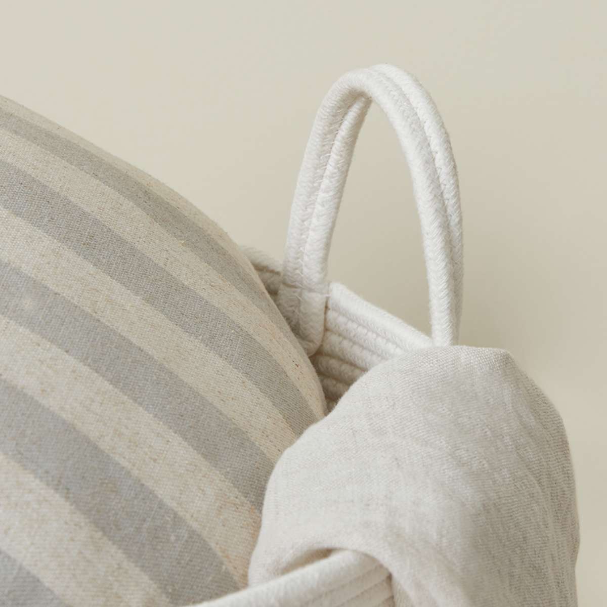 Southampton Cotton Rope Baskets - White | Decor | Mocka NZ