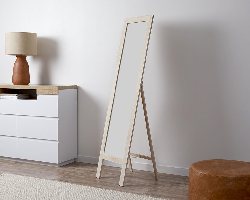 Harbour Full Length Wood Mirror | Decor | Mocka NZ