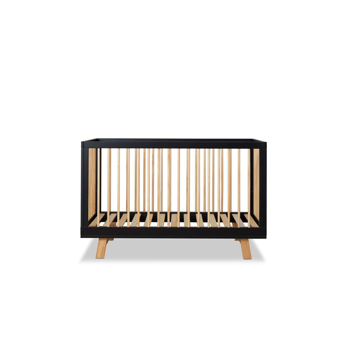 Aspen Classic Cot - Black/Natural - Mocka New Zealand