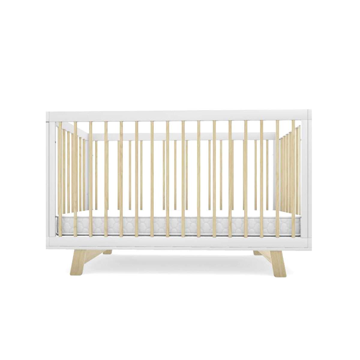 Aspen Classic Cot - White/Natural - Mocka New Zealand