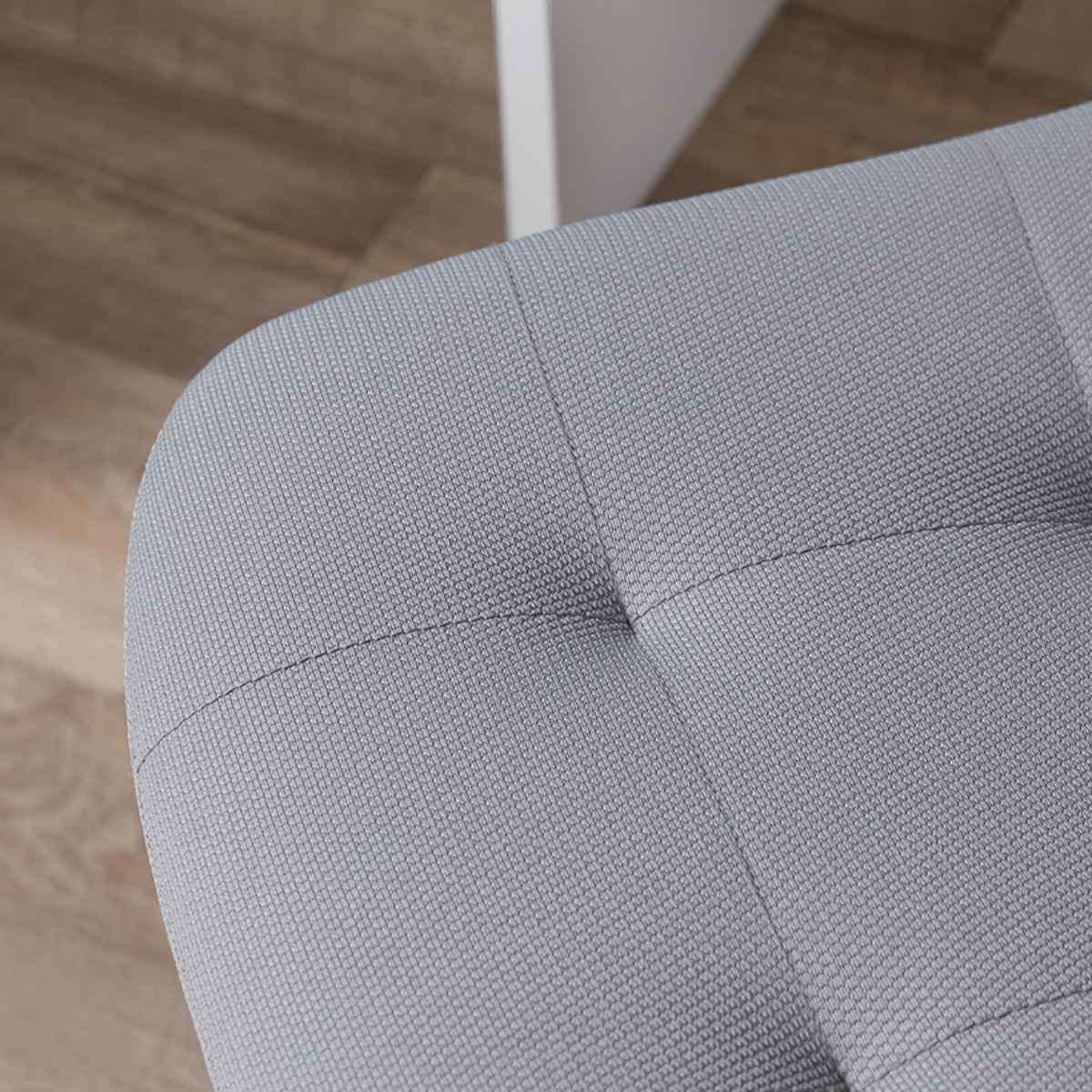 Stevie Desk Chair - Grey | Office Furniture | Mocka NZ