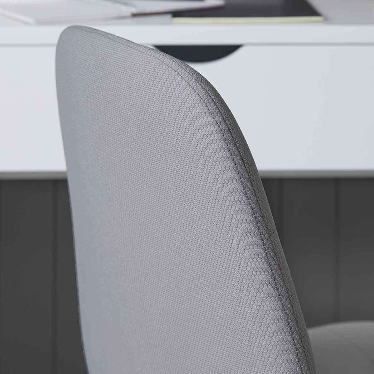 Stevie Desk Chair - Grey | Office Furniture | Mocka NZ