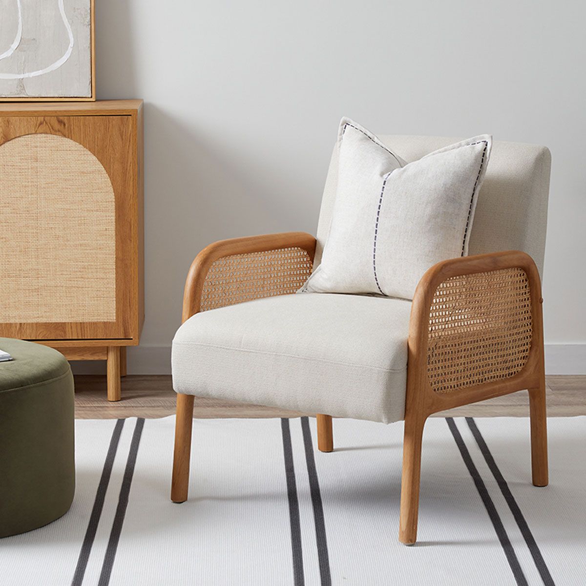 Torrance Rattan Occasional Chair | Home Furniture | Mocka NZ