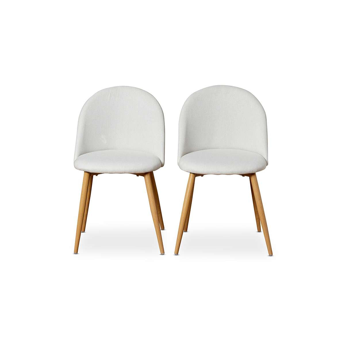 Londyn Dining Chairs - Set of 2 - Natural - Mocka New Zealand