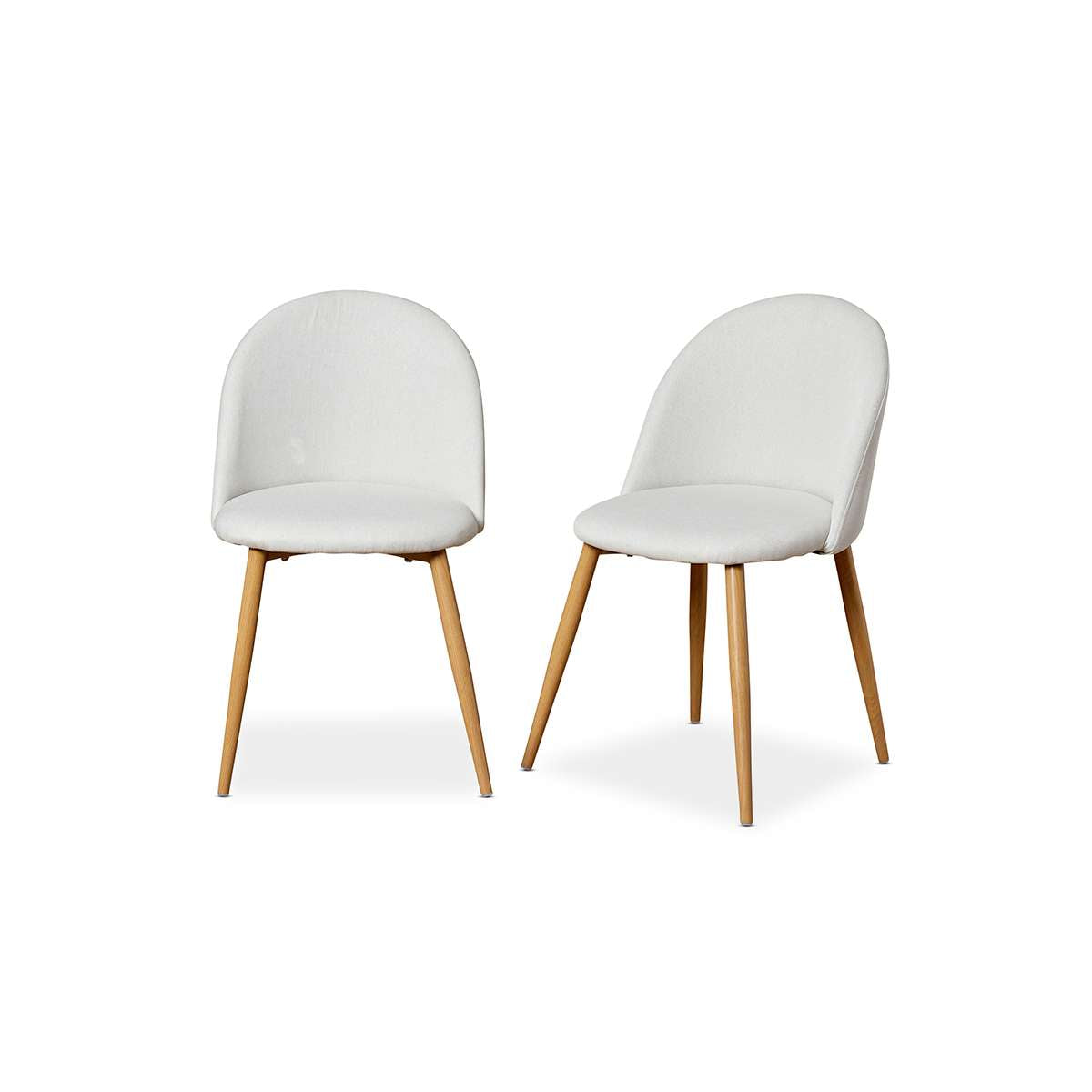 Londyn Dining Chairs - Set of 2 - Natural - Mocka New Zealand