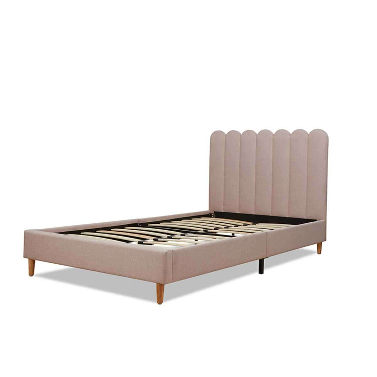 Fiona Single Bed - Dusty Pink - Mocka New Zealand