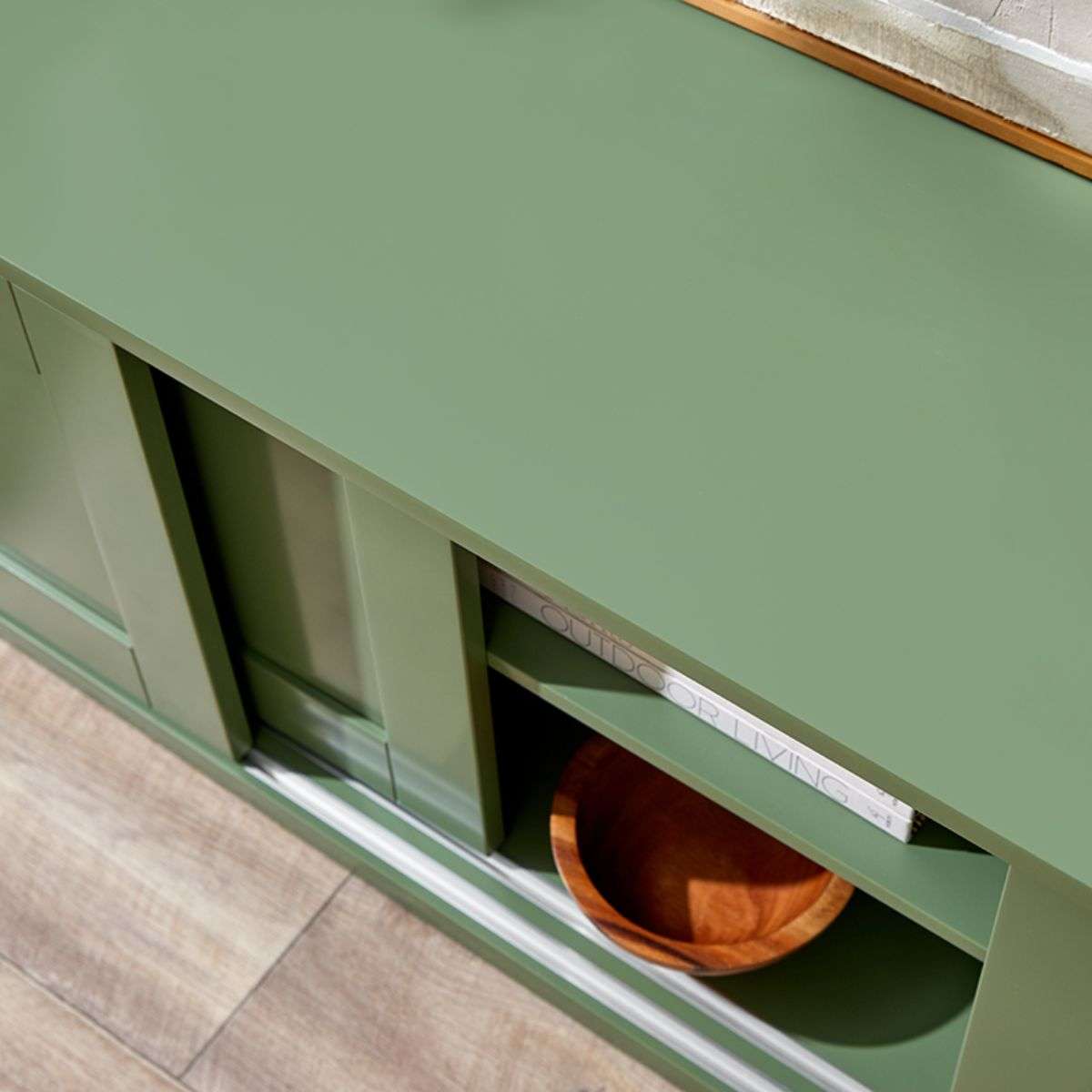 Eros Entertainment Unit - Sage Green | Home Furniture