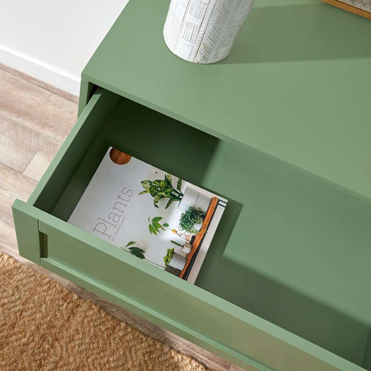 Eros Six Drawer - Sage Green | Home Furniture | Mocka NZ