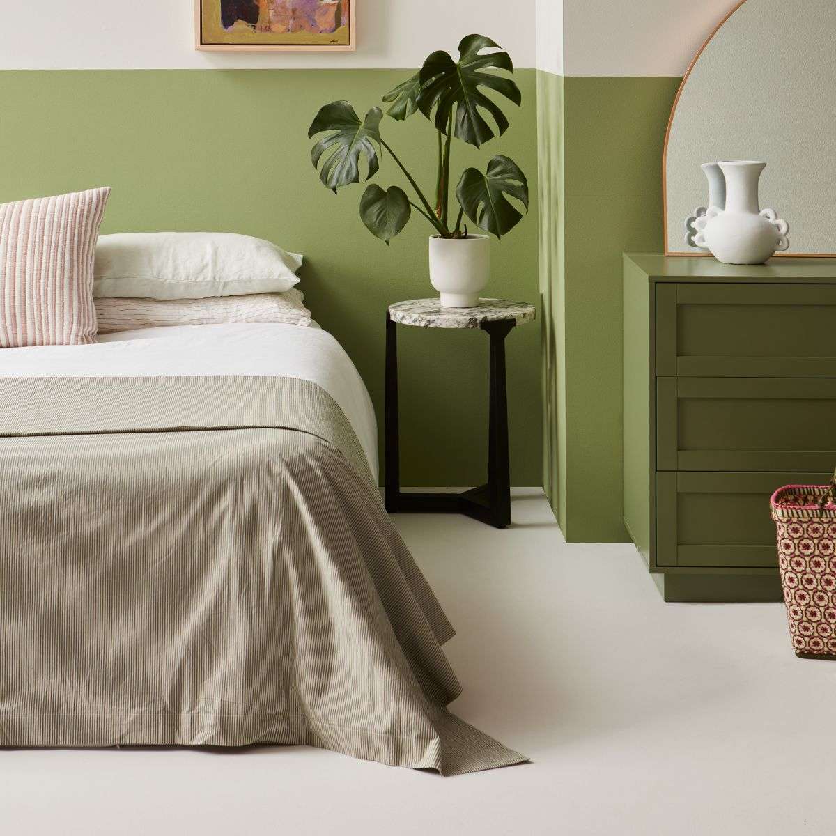 Eros Six Drawer - Sage Green | Home Furniture | Mocka NZ