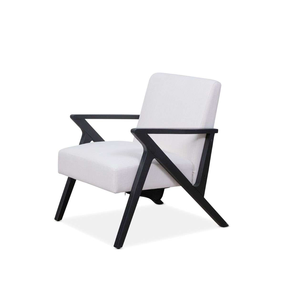 Hector Occasional Chair - Black/Natural - Mocka New Zealand