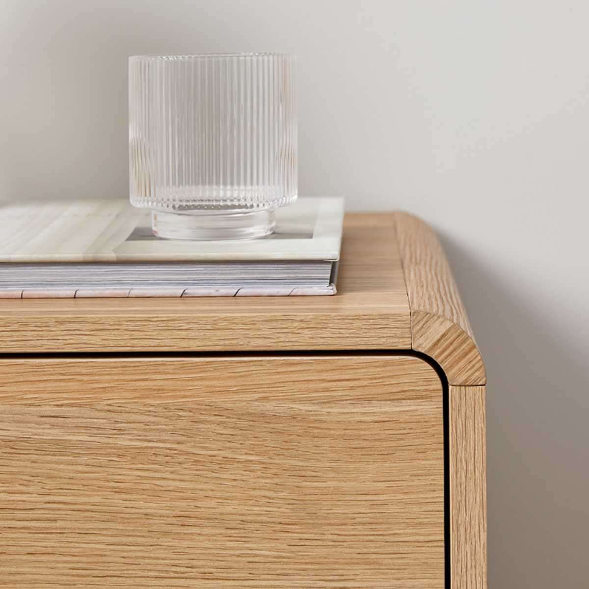 Owen Bedside Table - Natural | Bedroom Furniture | Mocka NZ