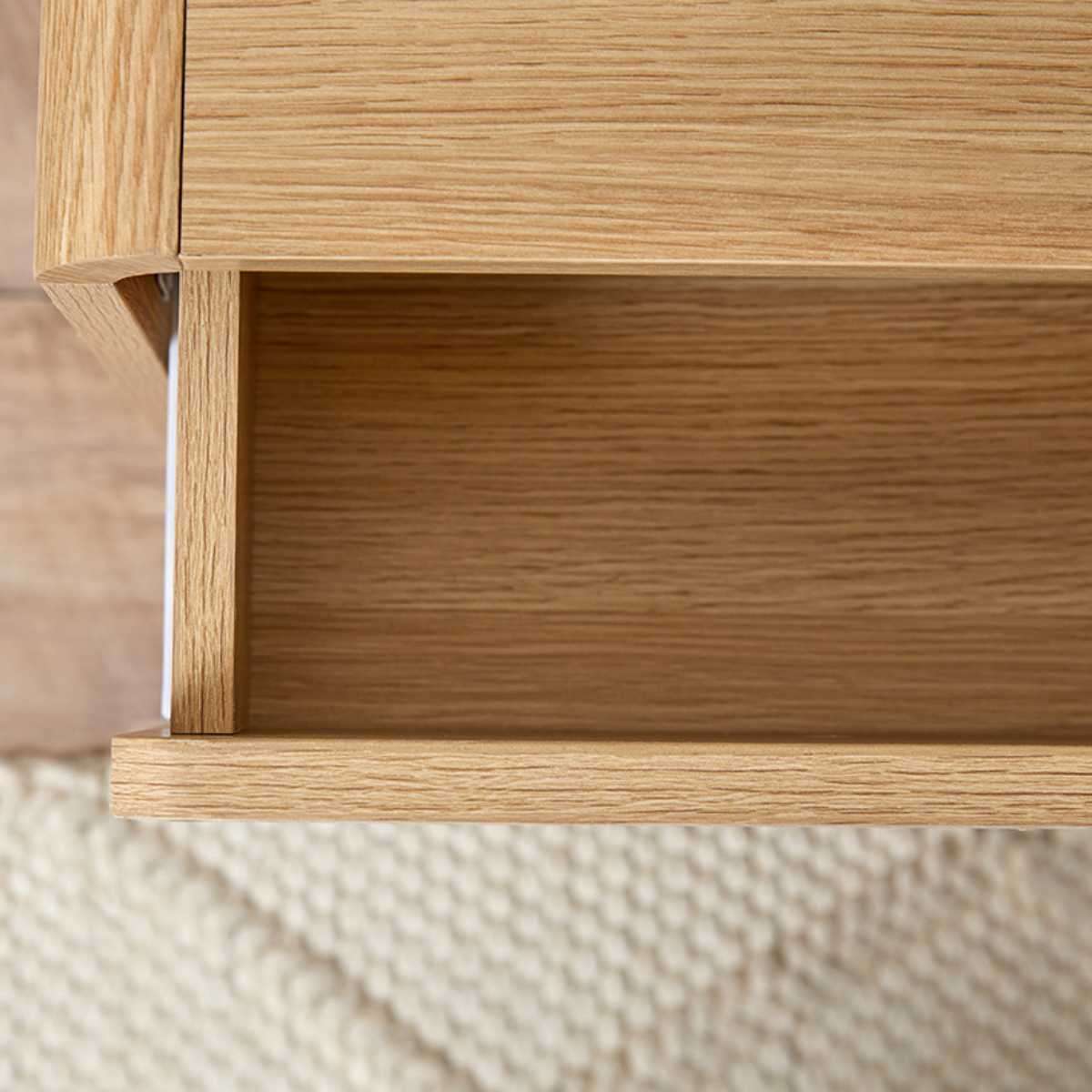 Owen Bedside Table - Natural | Bedroom Furniture | Mocka NZ