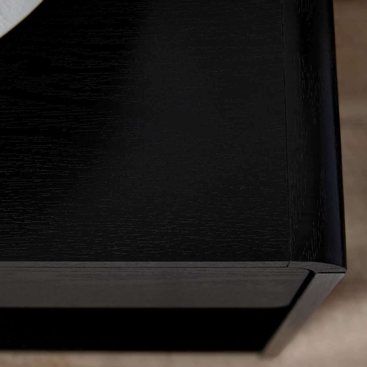 Owen Bedside Table - Black | Bedroom Furniture | Mocka NZ