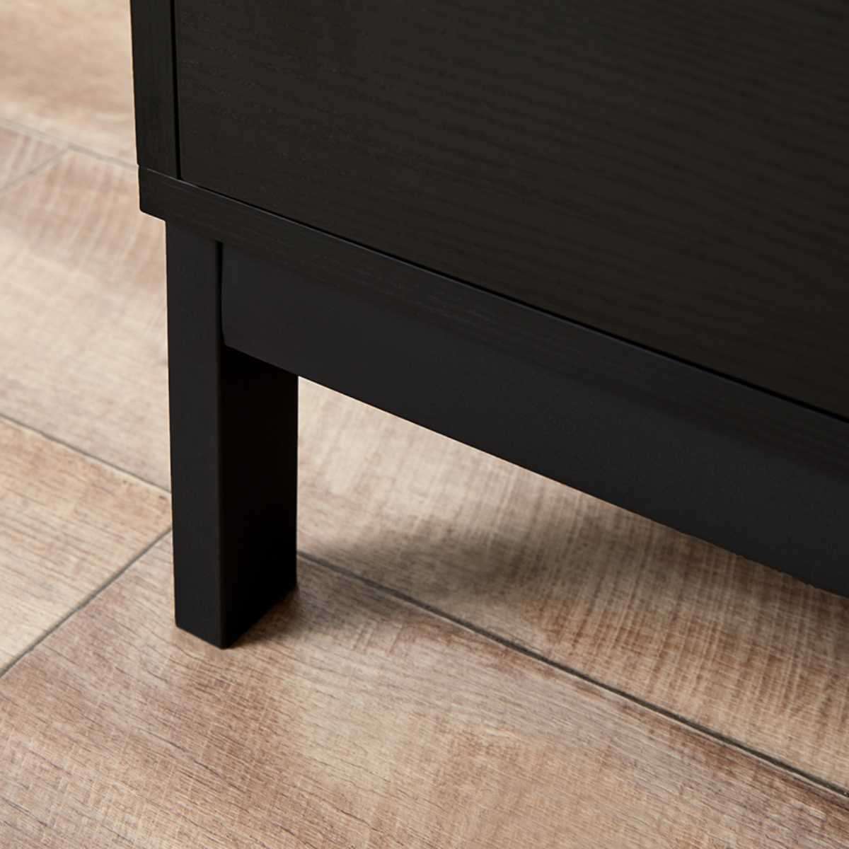 Zander Six Drawer - Black | Home Furniture | Mocka NZ