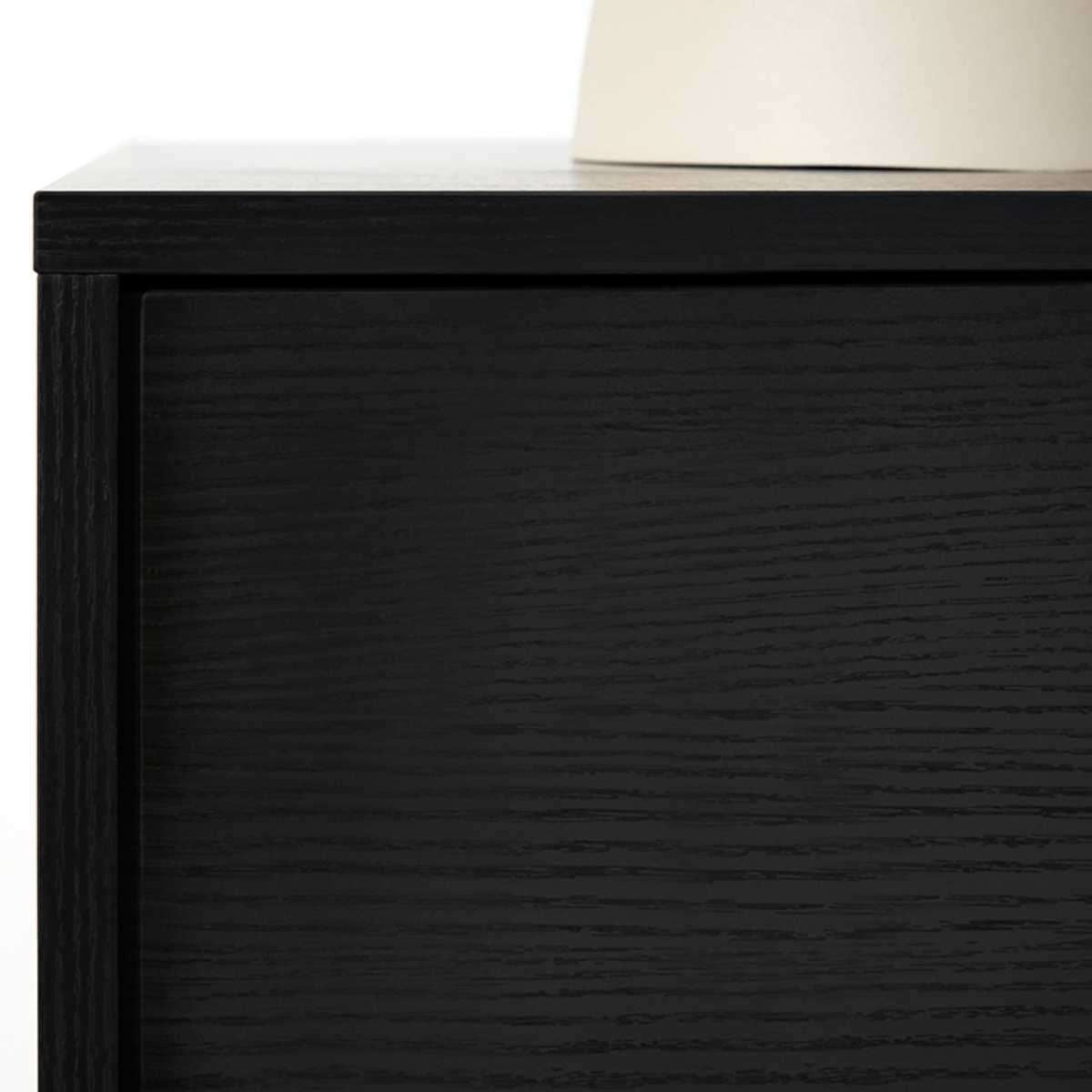 Zander Six Drawer - Black | Home Furniture | Mocka NZ