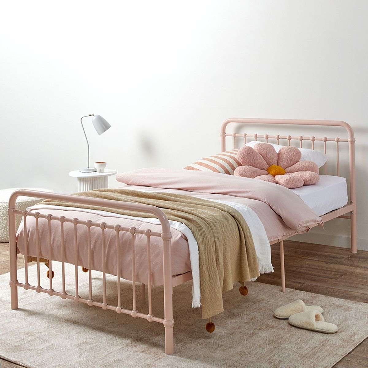 Sonata Bed King Single - Pink | Kids Furniture | Mocka NZ