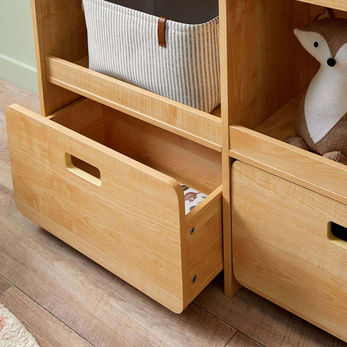 Theo Kids Bookshelf and Toy Drawer Organiser - Mocka New Zealand