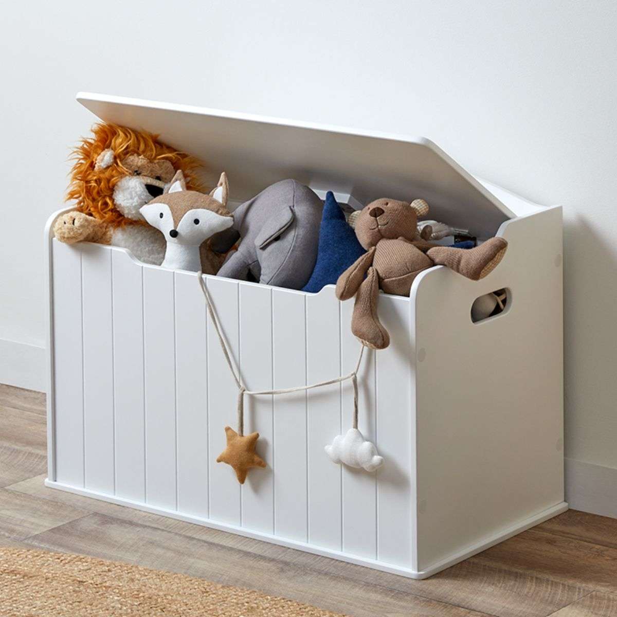 Hamptons Storage Box Home Furniture Mocka NZ