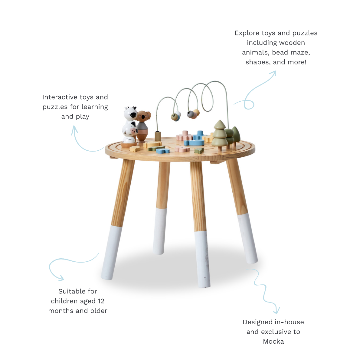 Tasman Activity Play Table - Mocka New Zealand