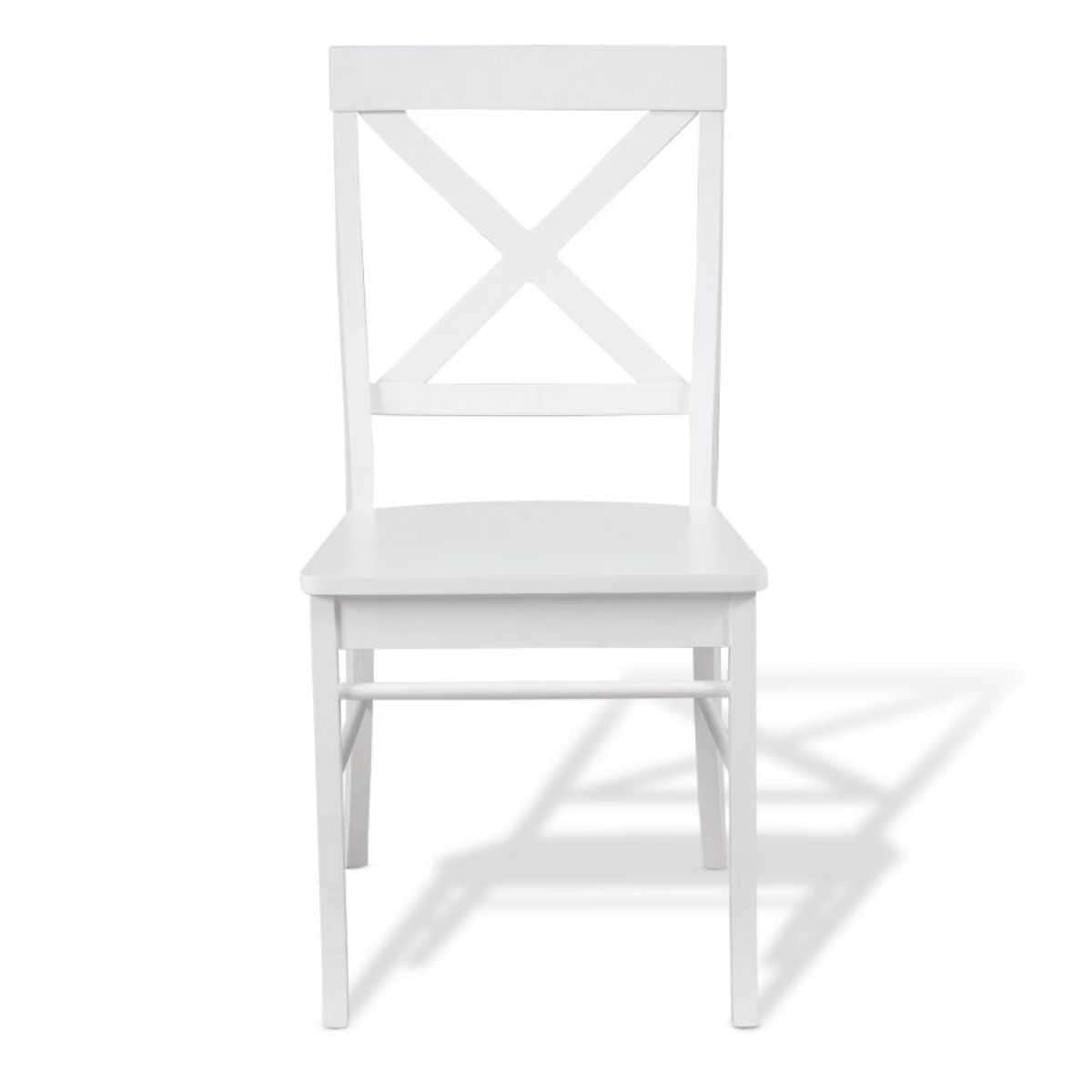 Hamptons Dining Chair - Set of 2 - White - Mocka New Zealand