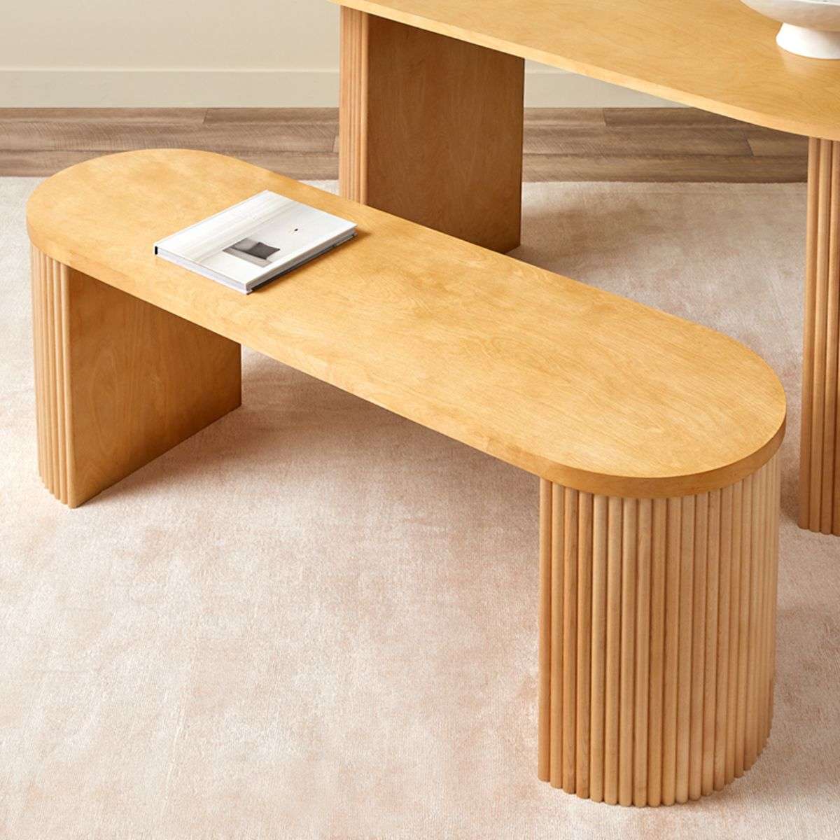 Eve Bench Seat - Birch - Mocka New Zealand