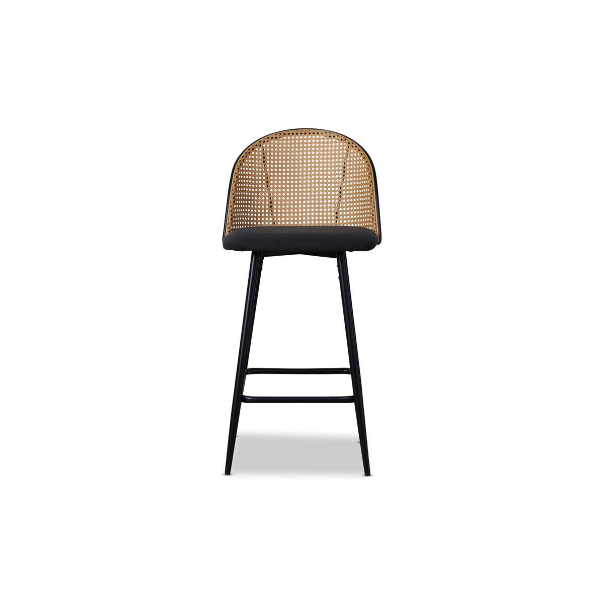 Avila Bar Stool - Black - Mocka New Zealand