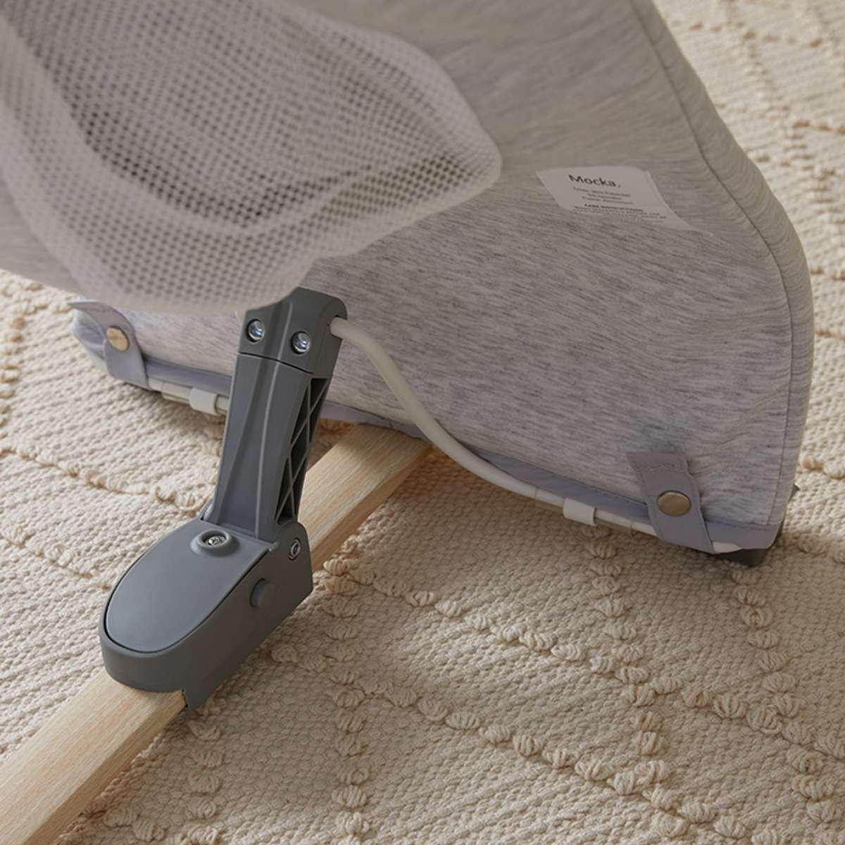 Aubrey Padded Bouncer - Soft Grey - Mocka New Zealand