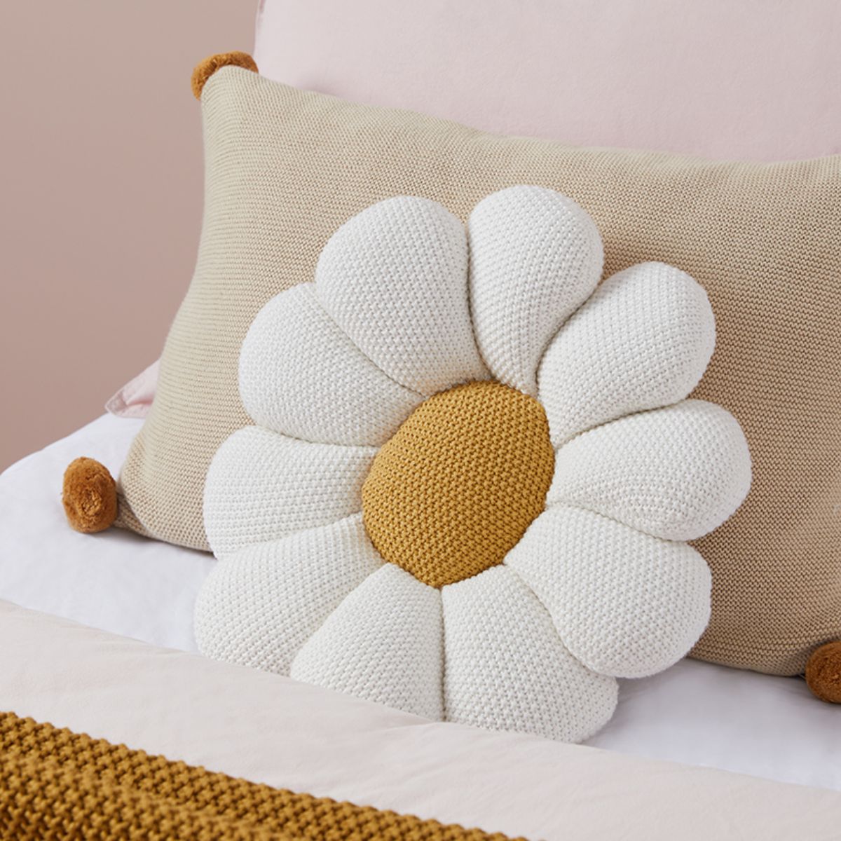 Little Daisy Cushion - Mocka New Zealand