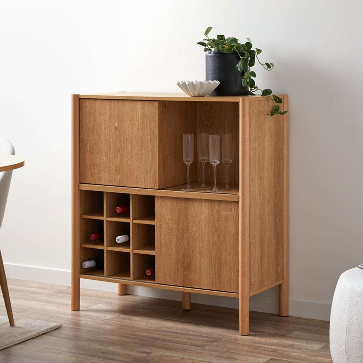 Blair Bar Cabinet - Mocka New Zealand