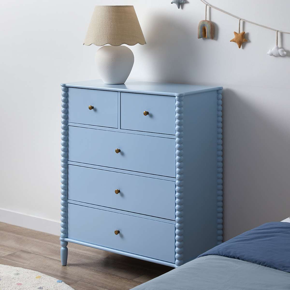 Betti Bobbin Tallboy - Ice Blue - Mocka New Zealand