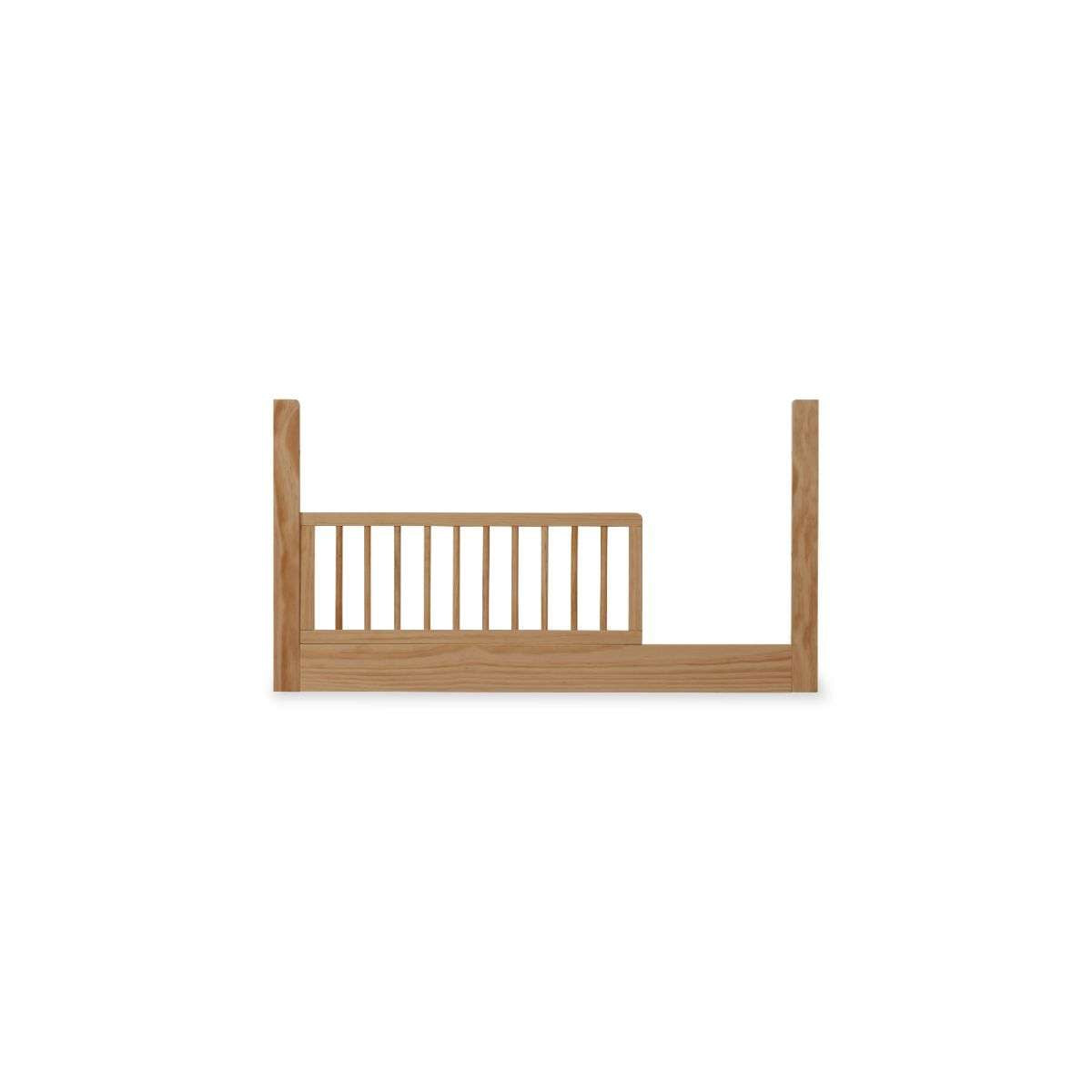 Fraser Coastal Cot Toddler Bed Half Frame - Natural - Mocka New Zealand