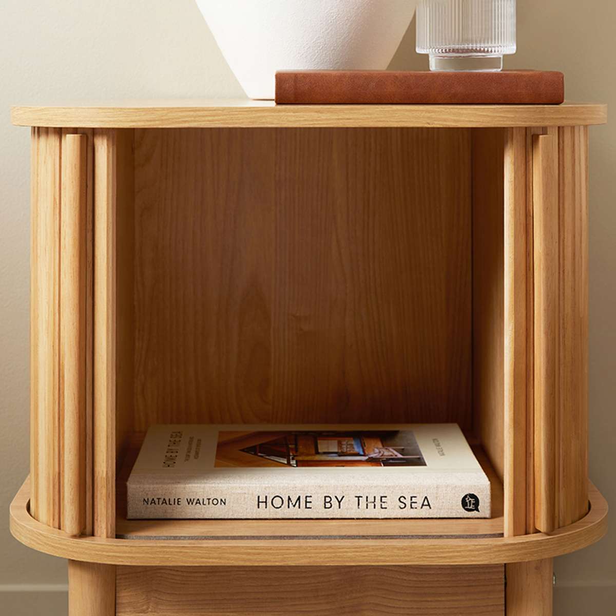 Maeve Bedside Table - Natural - Mocka New Zealand