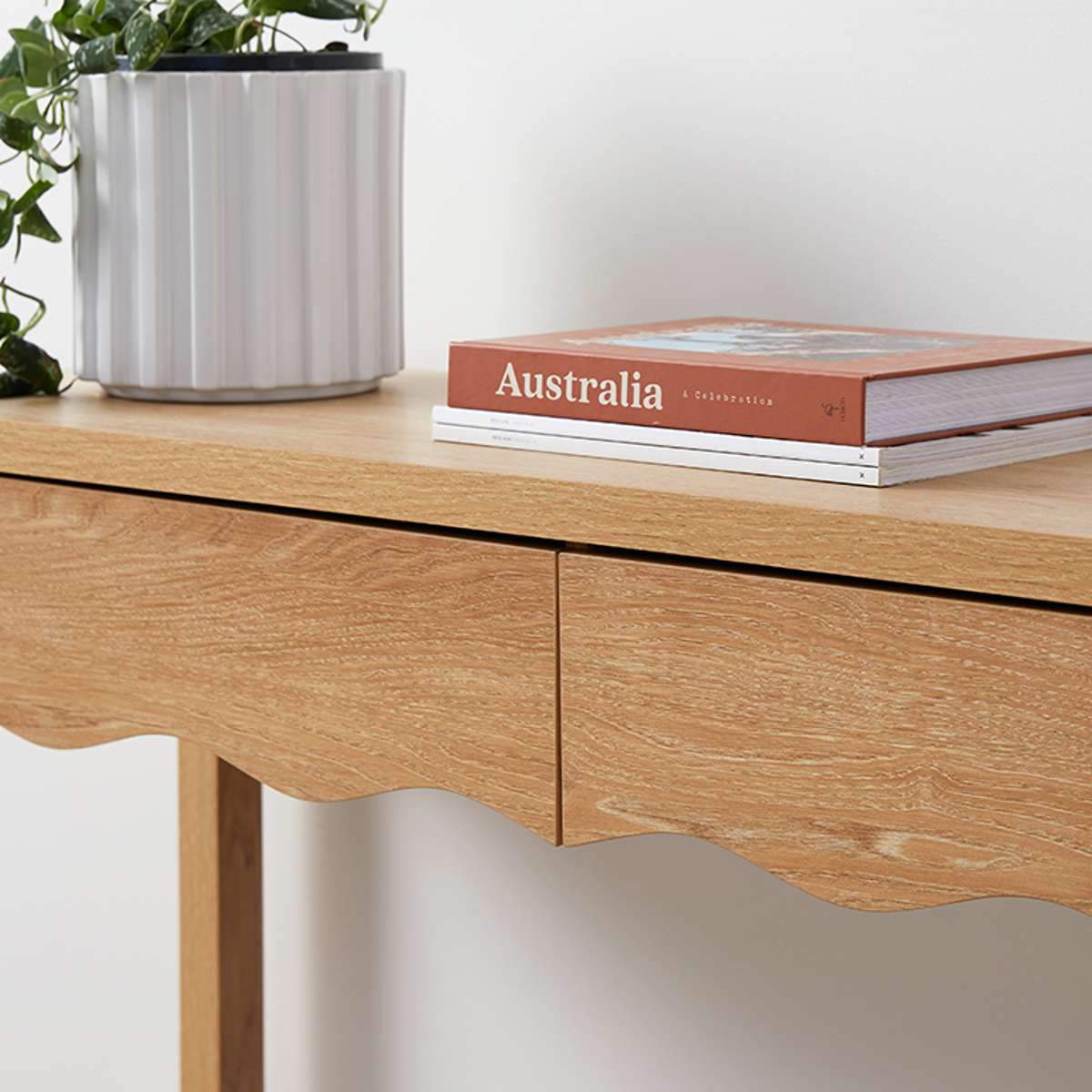 Malena Console Table - Natural - Mocka New Zealand