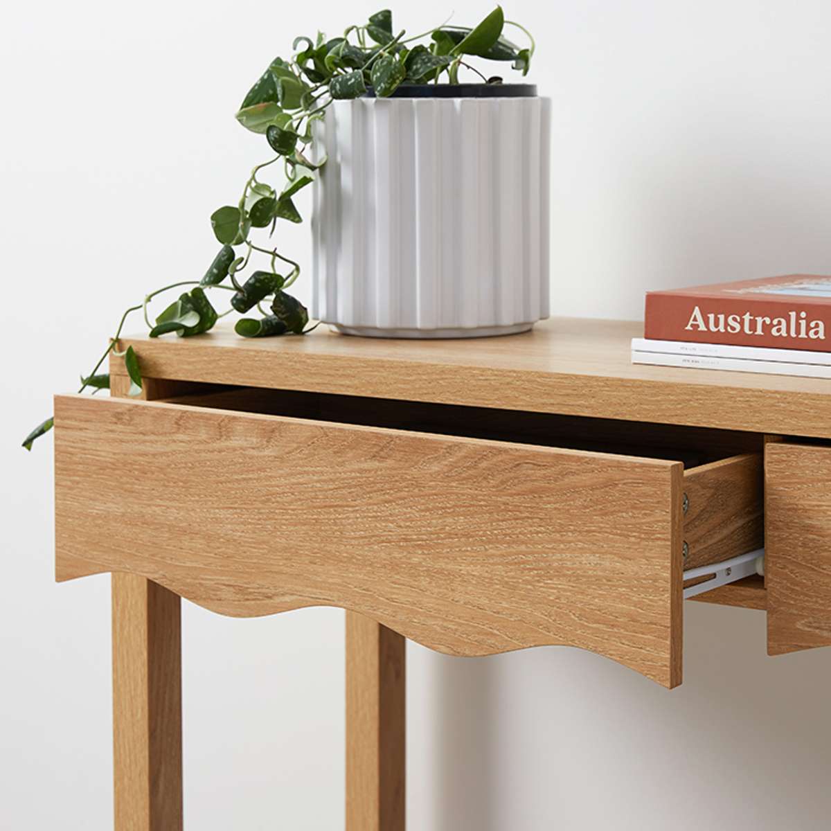 Malena Console Table - Natural - Mocka New Zealand