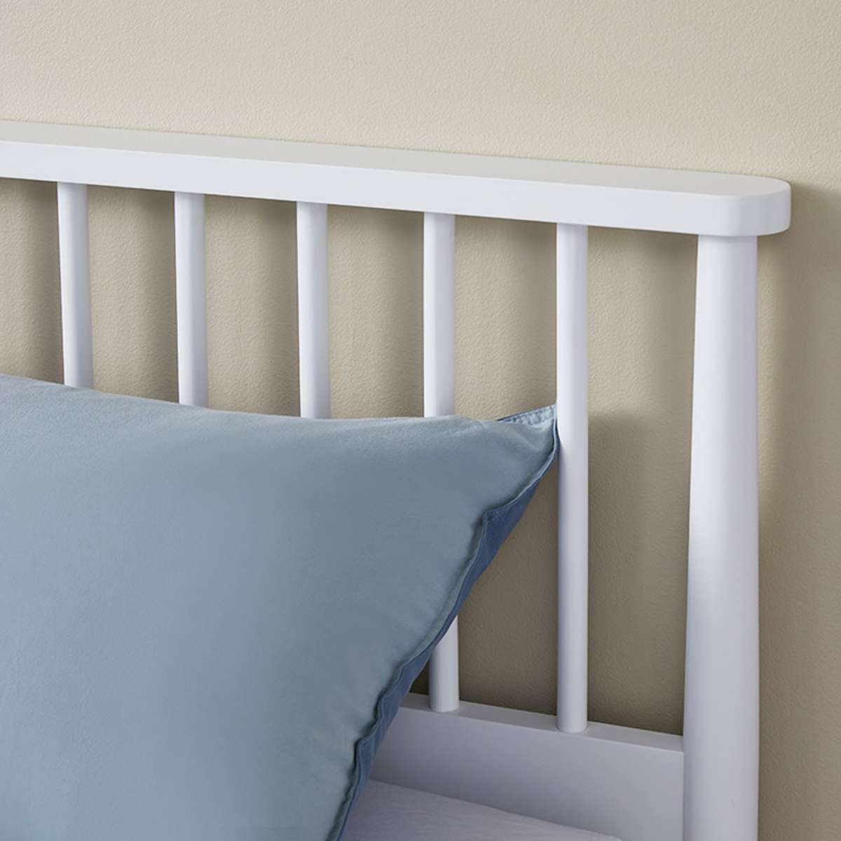 Napier Queen Bed - White - Mocka New Zealand