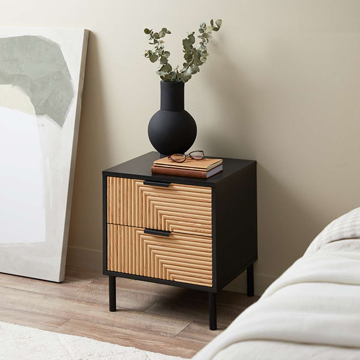 Phoenix Bedside Table - Mocka New Zealand