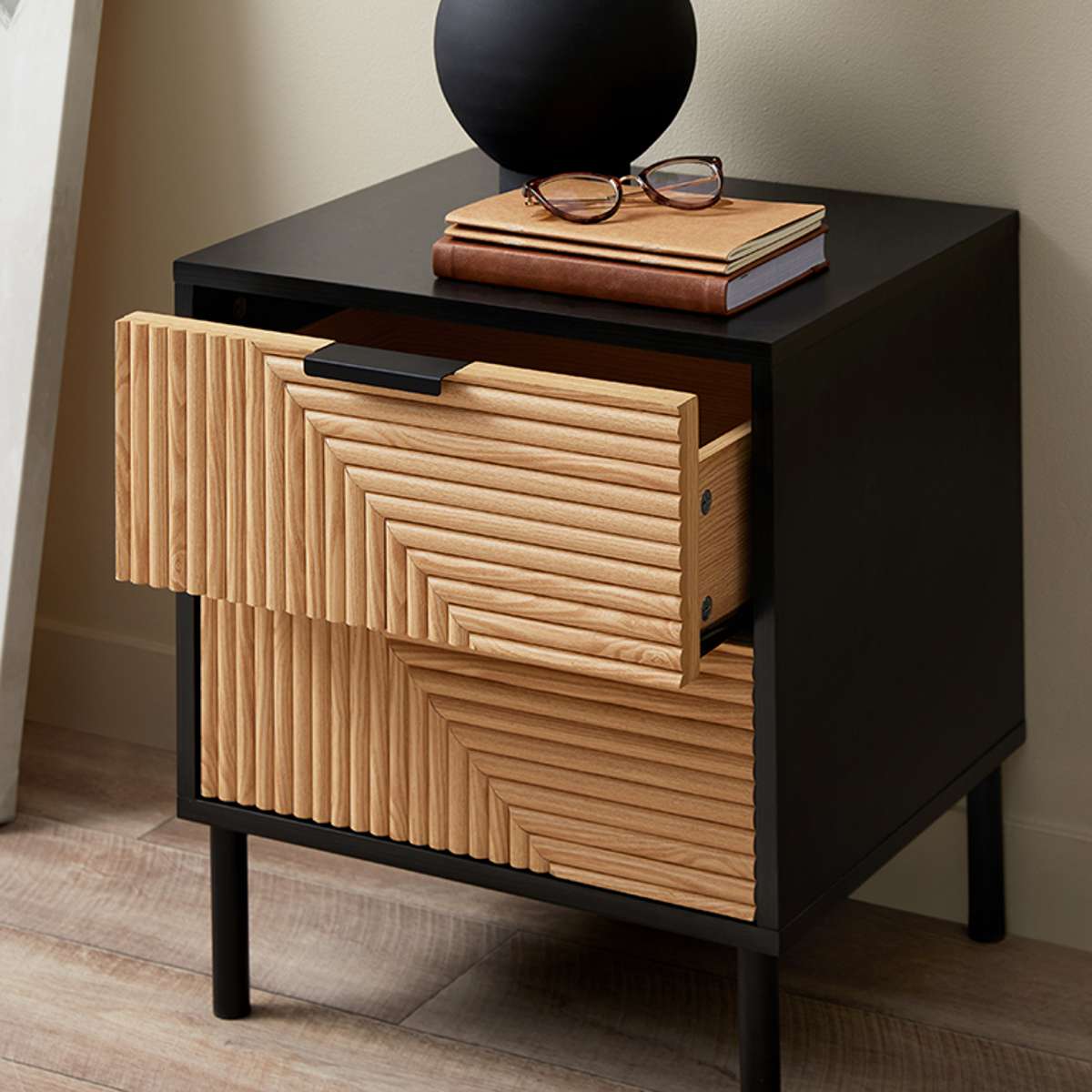 Phoenix Bedside Table - Mocka New Zealand