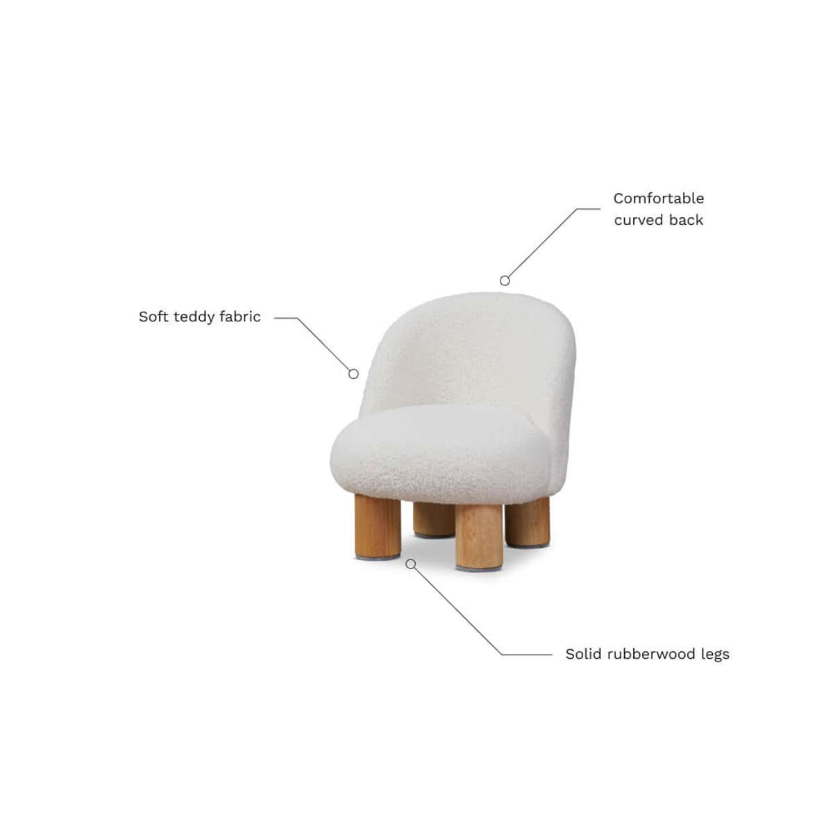 Mini Kit Occasional Chair - Mocka New Zealand