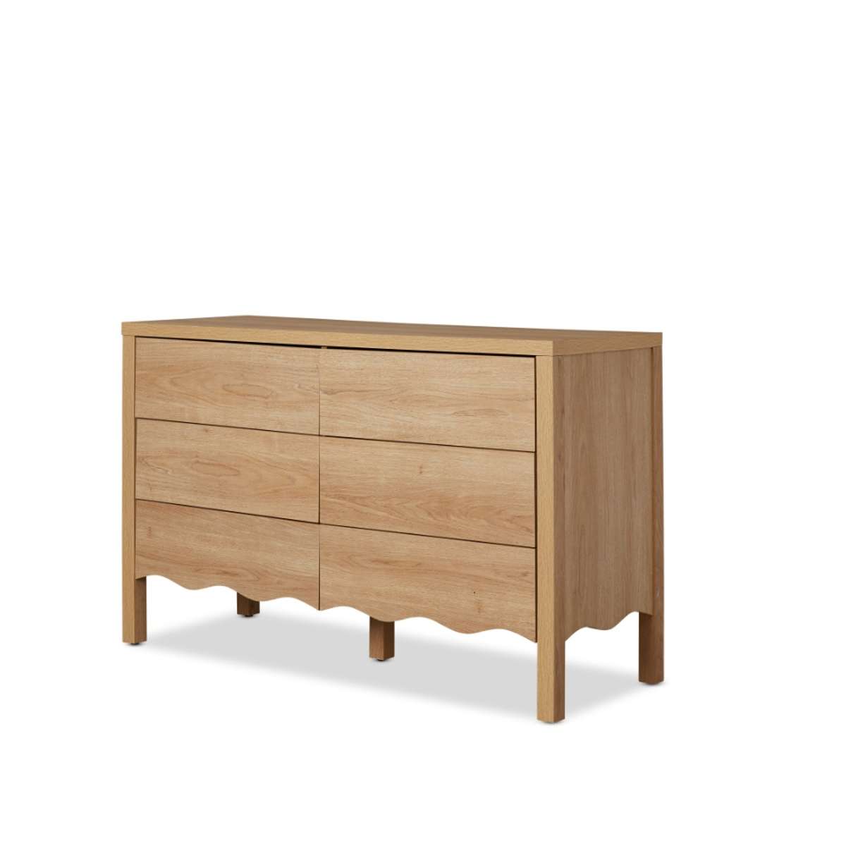 Malena Six Drawer - Natural - Mocka New Zealand