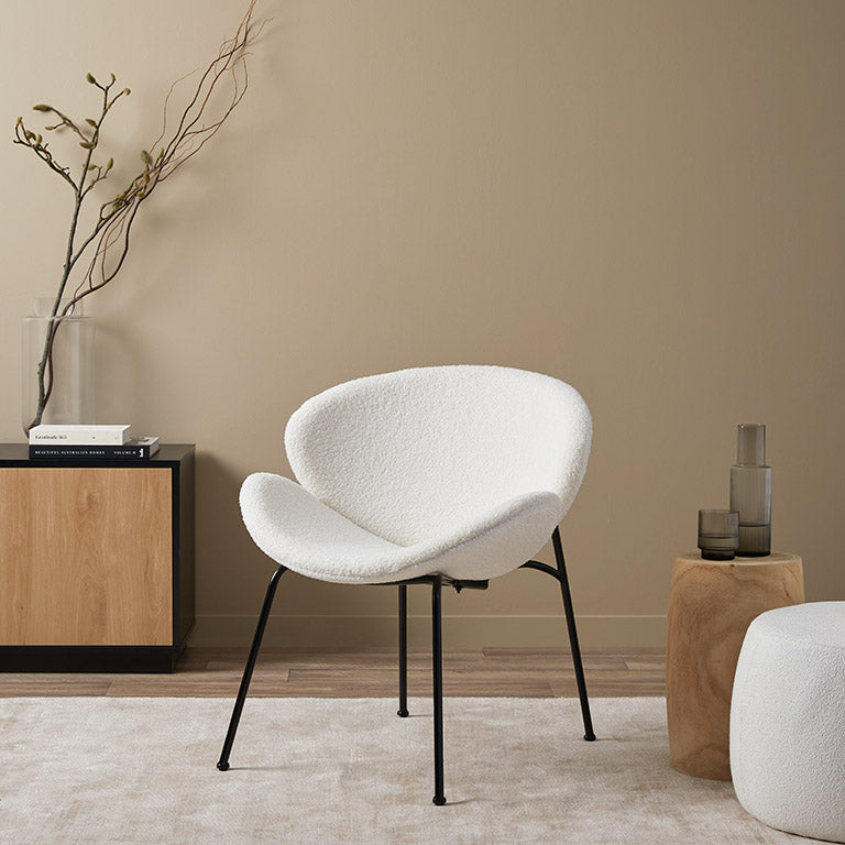 Apollo Occasional Chair - Cream - Mocka New Zealand