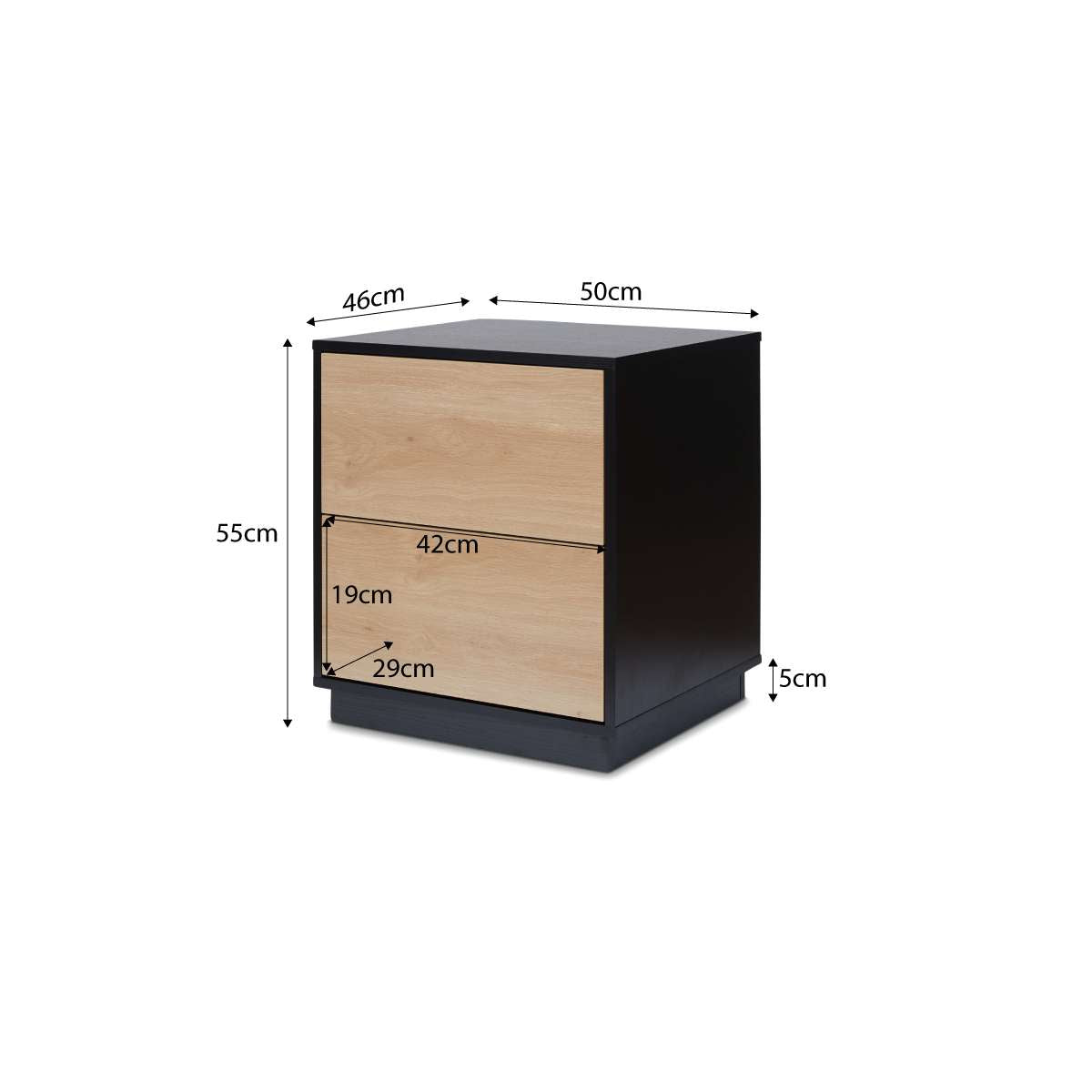 Avoca 2 Drawer Table – Shop Bedroom | Mocka NZ