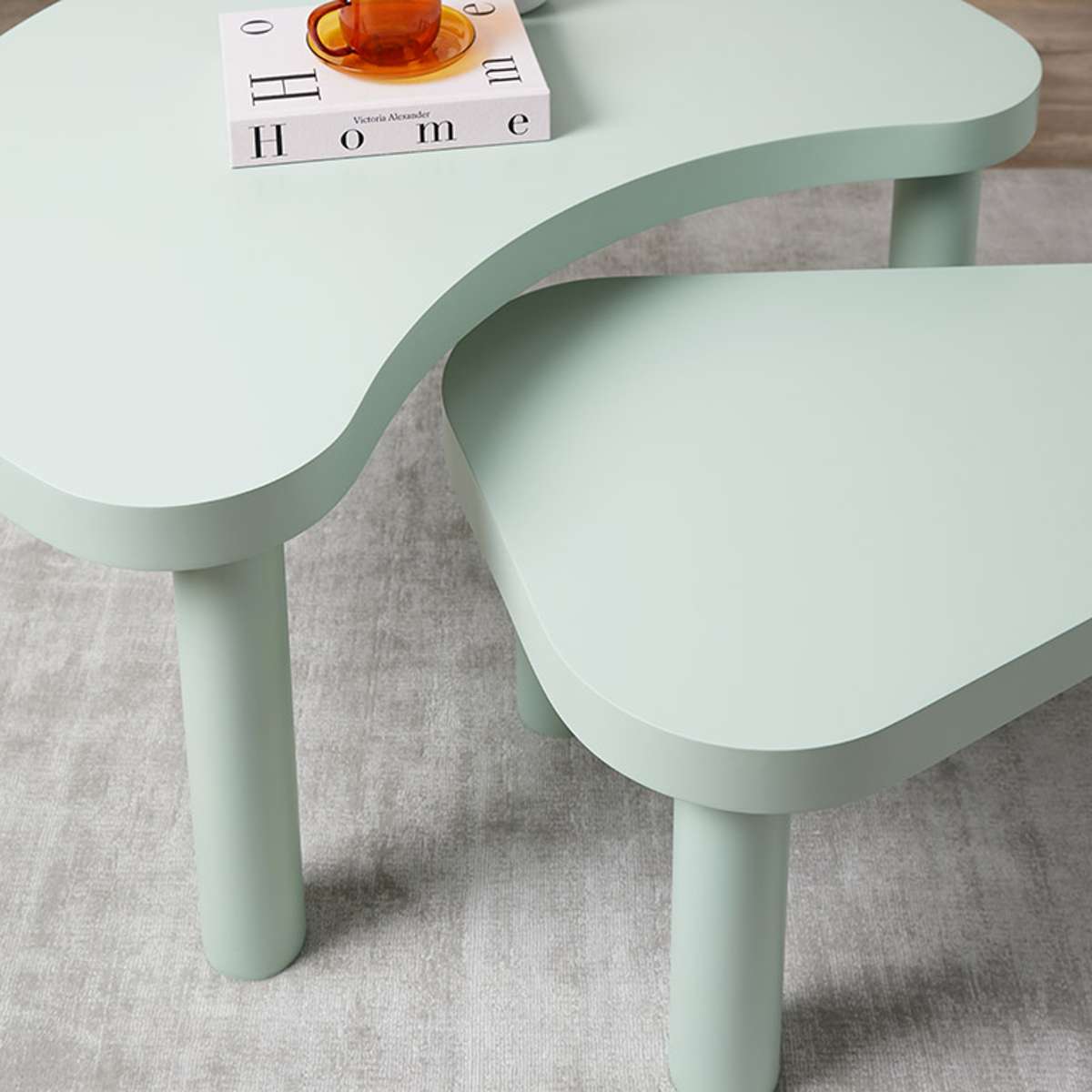 Billy Nesting Coffee Table - Sage - Mocka New Zealand