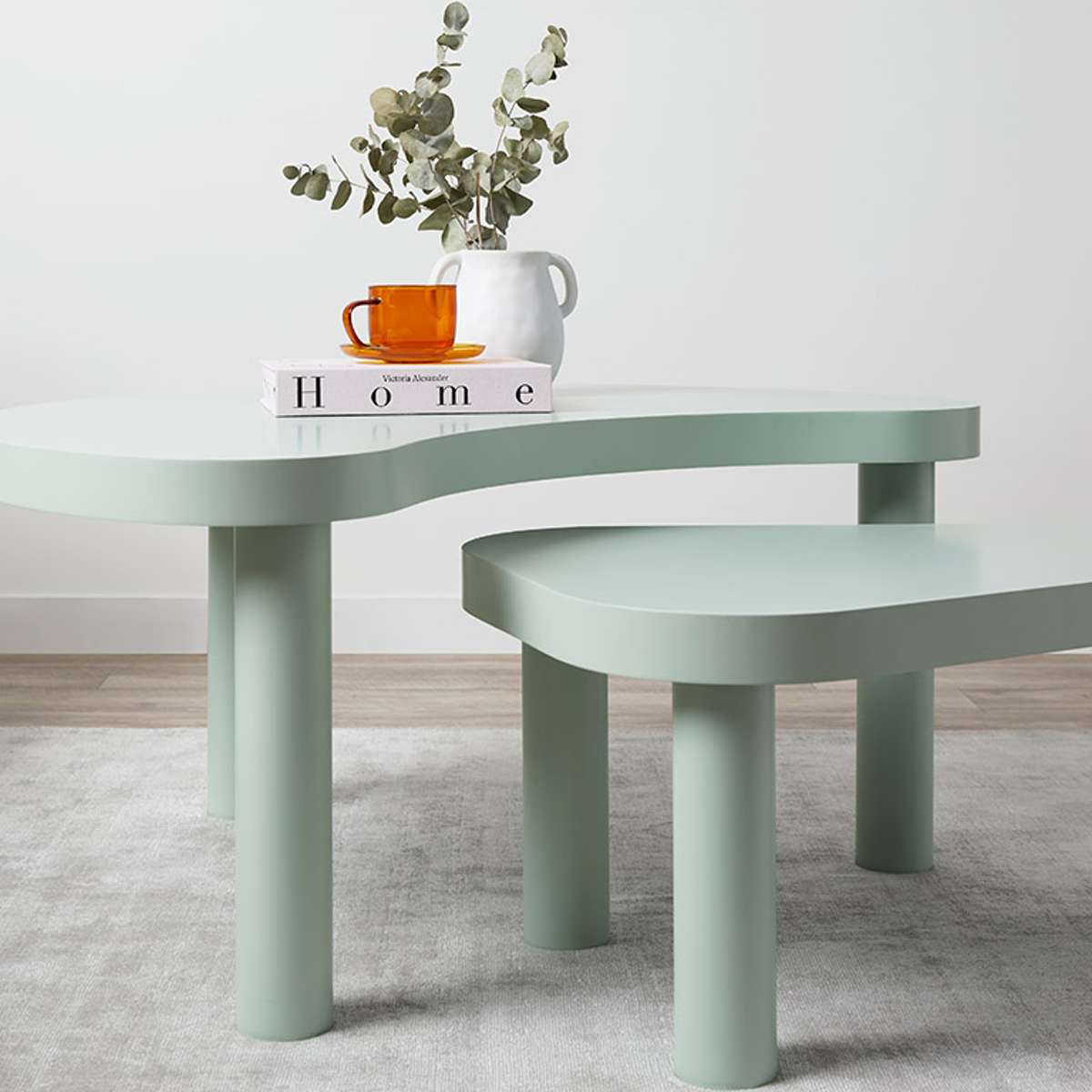 Billy Nesting Coffee Table - Sage - Mocka New Zealand