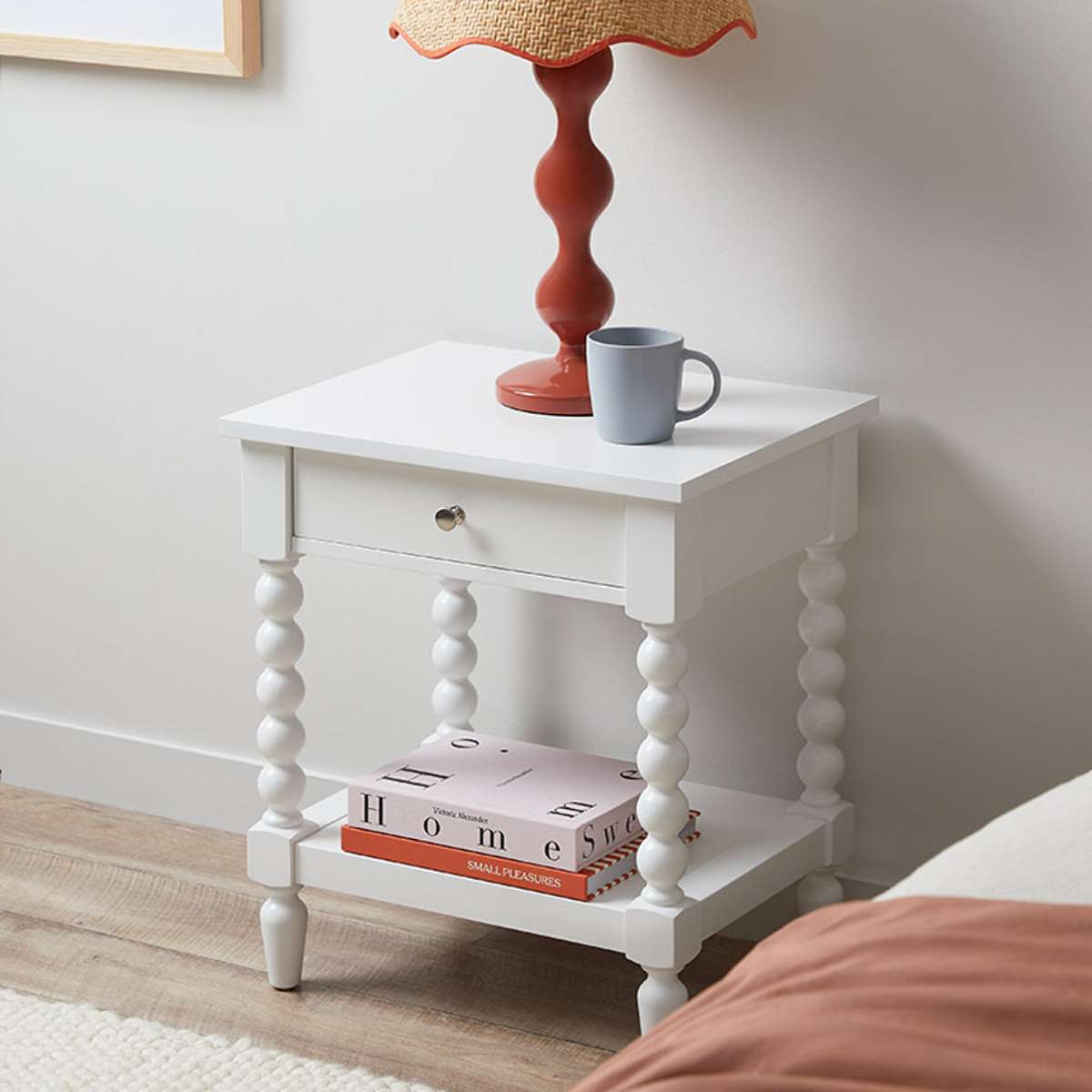 Bobbin Bedside Table | Timeless Style | Mocka