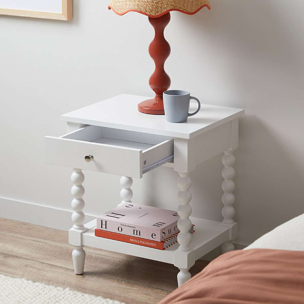 Bobbin Bedside Table | Timeless Style | Mocka