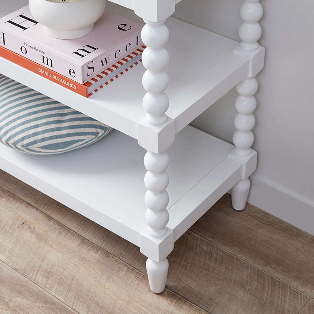 Bobbin Console Table - White - Mocka New Zealand