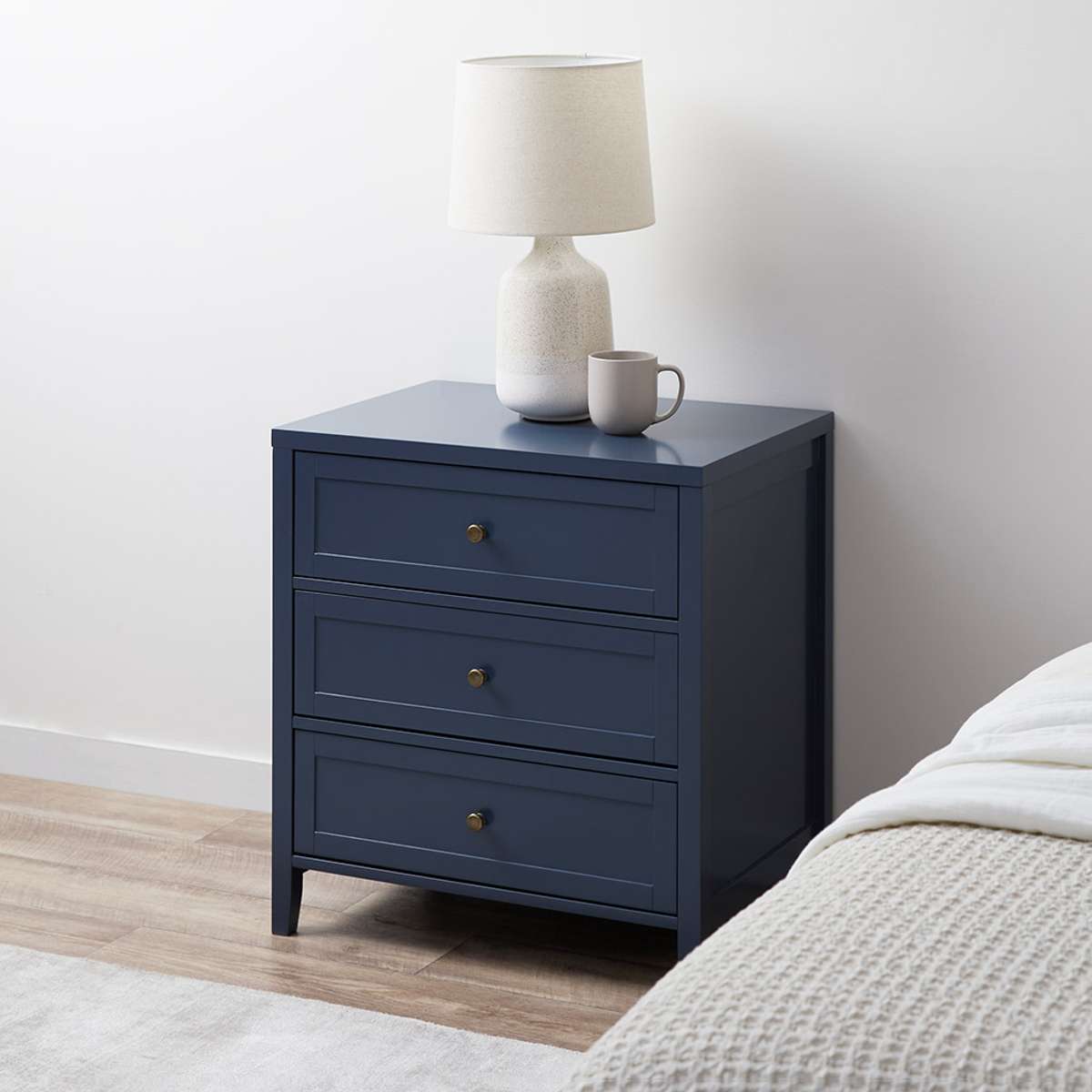 Cove Three Drawer - Midnight - Mocka New Zealand