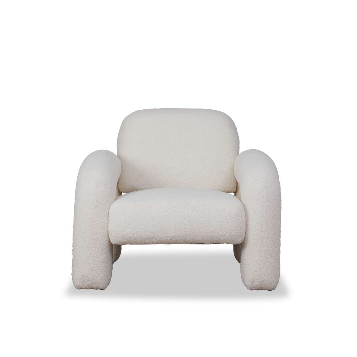 Felix Teddy Occasional Chair - Cream - Mocka New Zealand