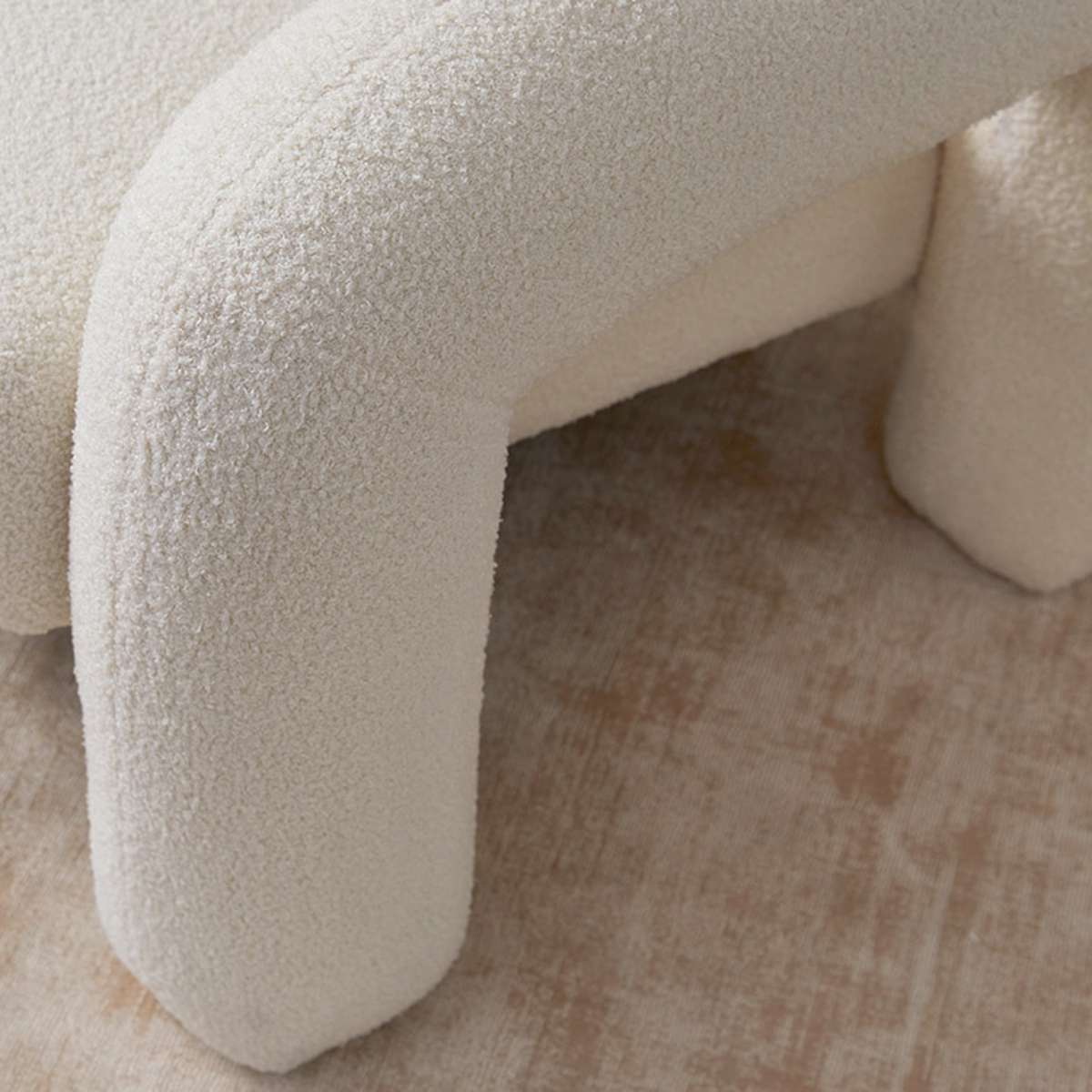 Felix Teddy Occasional Chair - Cream - Mocka New Zealand